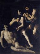 Lamentation of Adam and Eve on the Dead Abel CARACCIOLO, Giovanni Battista